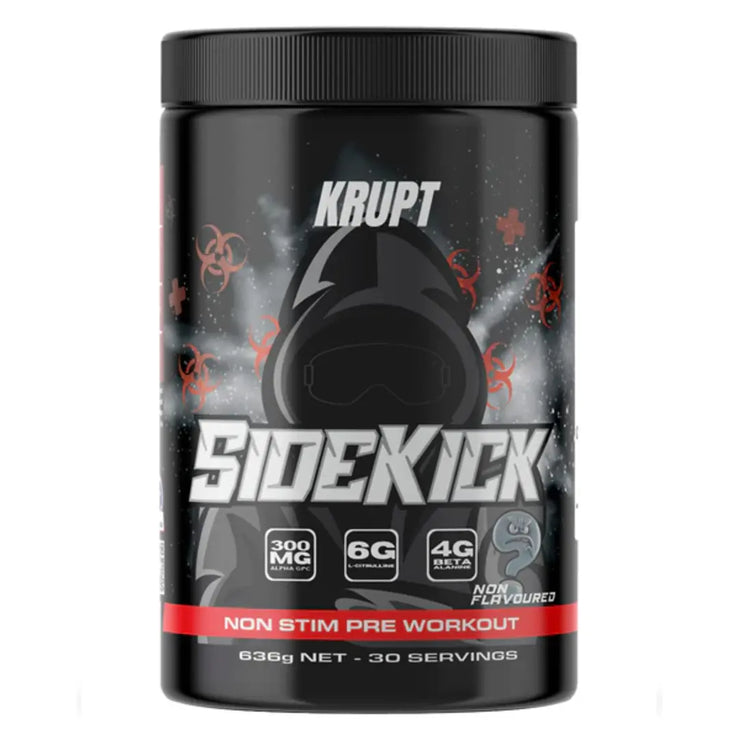 Krupt Supps Sidekick Non-Stim Pre Workout