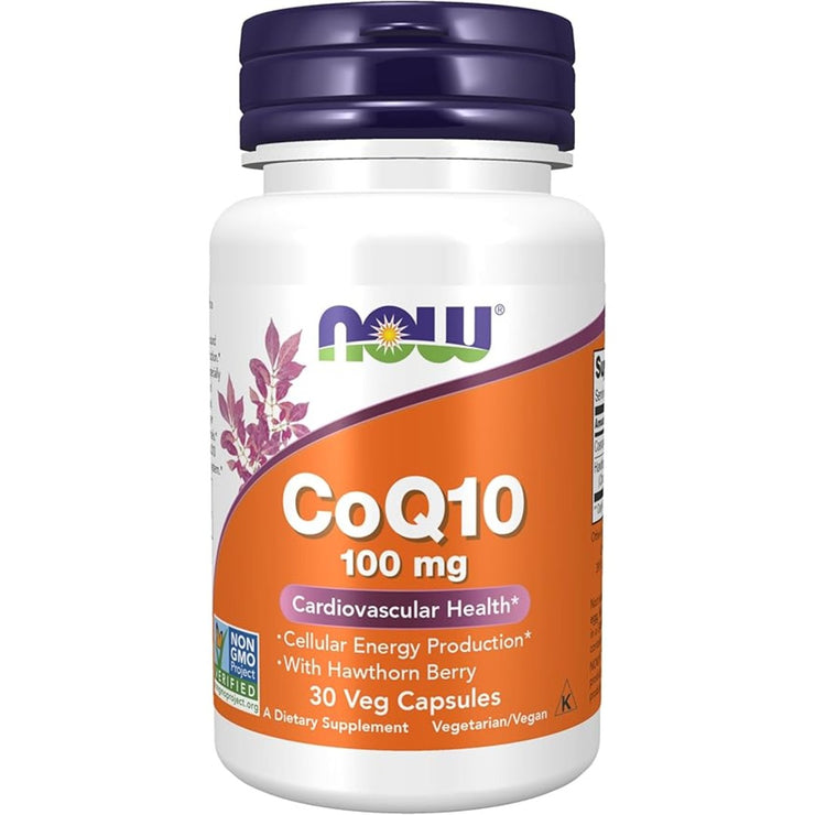 Nowfoods CoQ10 100mg 30 Veg Capsules