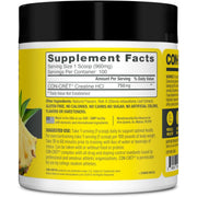 Pomera Sports Con-Crete Creatine HCL 100 Serve