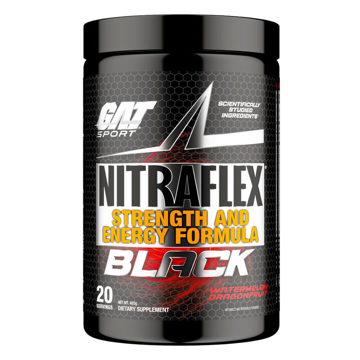 GAT Sport Nitraflex Black 20 Serve