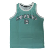 Enhanced Teal Basketball Jersey