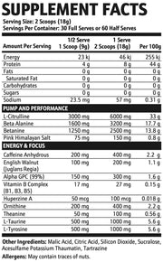 KRUPT Villain Pre-Workout