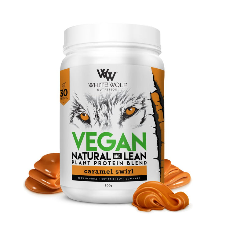 White Wolf Natural and Lean Vegan Protein Blend 900g